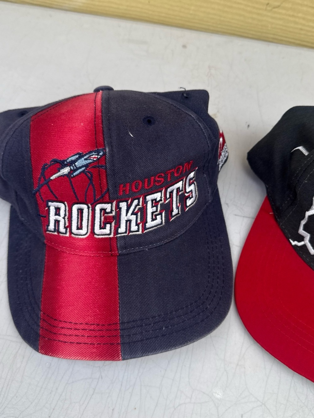 Kids Navy & Red Baseball Cap